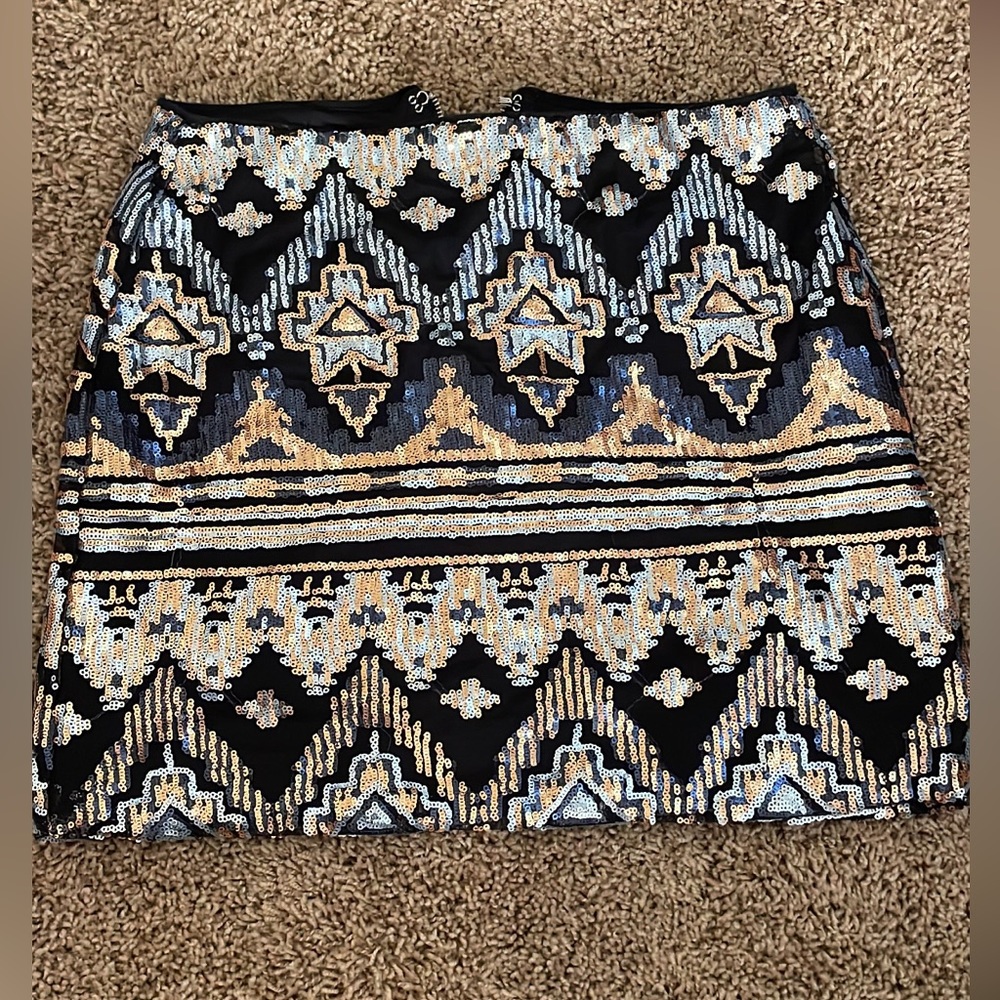 Sequin skirt